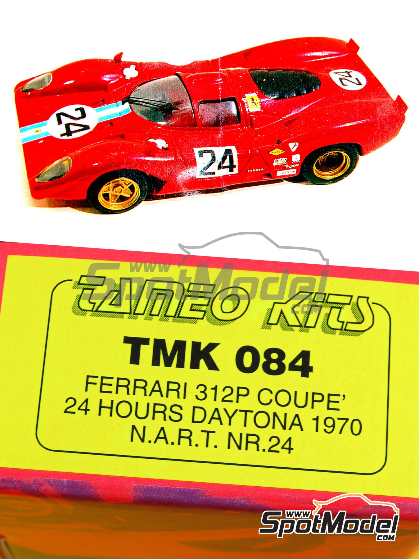 Amazon | ☆激レア*Tameo完成品*1/43*Ferrari 312 P Sport #24
